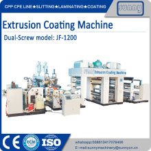 Single T DIE PE plastic film extruder machine